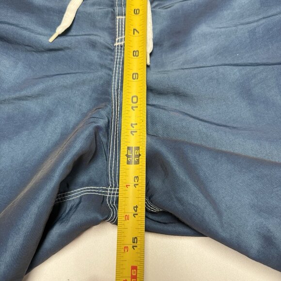 Vintage Quiksilver Board Shorts Swim Trunks Mens 38 Blue Y2K 90s - Picture 9 of 11